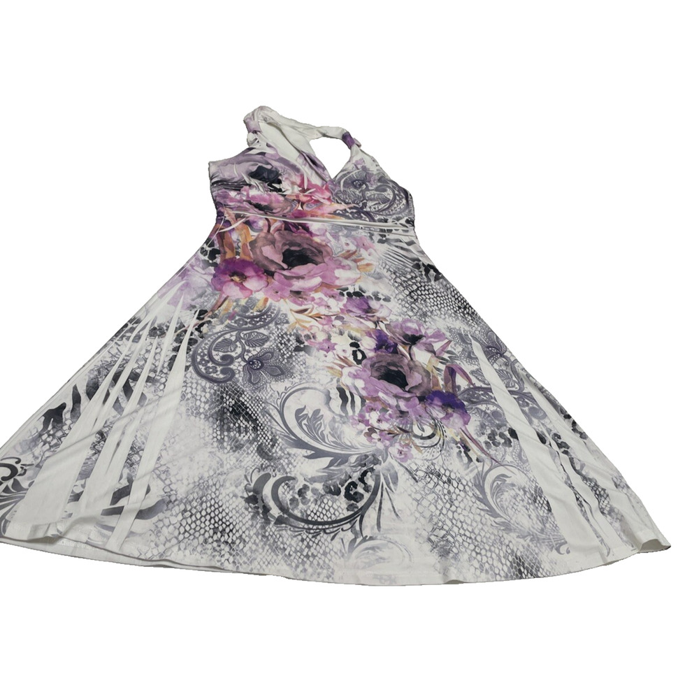 Vtg Y2K Graphic Cami Babydoll Mini Dress Fairy Whimsy Whimsigoth Grunge‎ USA S